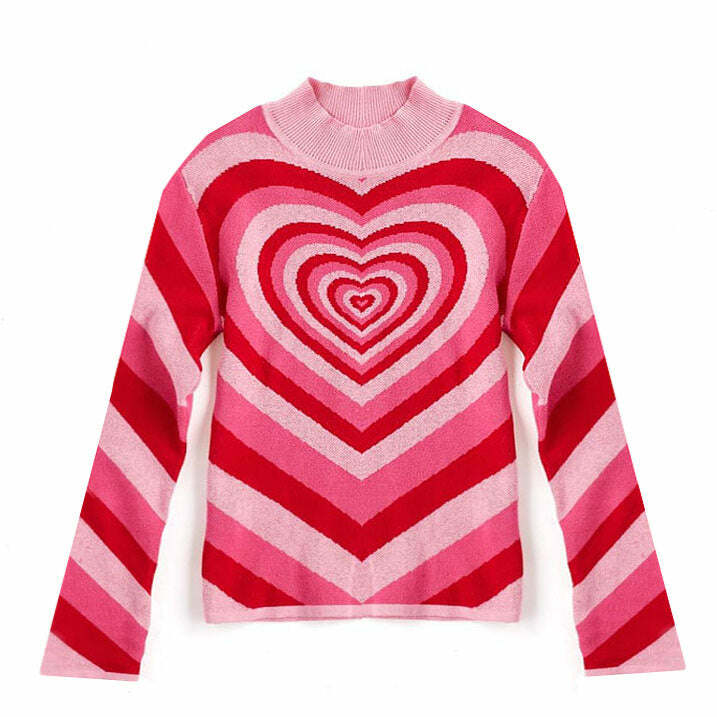 All You Need Is Love Y2K Sweater - Embrace 2000s Fashion Aesthetic