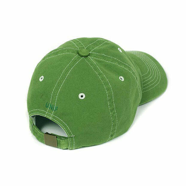 Antisocial Avocado Cap: Y2K Aesthetic Hat for Trendy 2000s Style