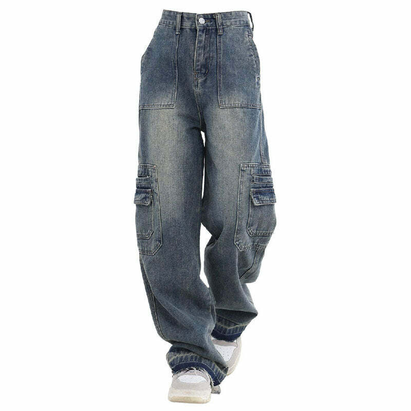 Bad Advice Y2K Cargo Jeans: Trendy 2000s Style for Effortless Outfits