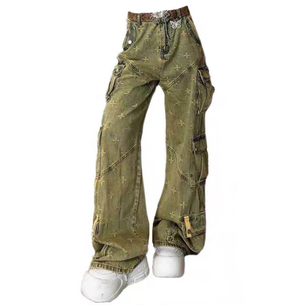 Big Ideas Y2K Cargo Pants: Embrace 2000s Fashion with Trendy Style