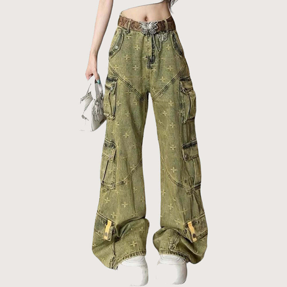 Big Ideas Y2K Cargo Pants: Embrace 2000s Fashion with Trendy Style