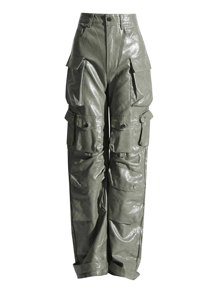 Bronze Blaze Y2K Cargo Pants - Trendy 2000s Style for Modern Fashion