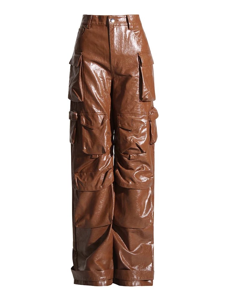 Bronze Blaze Y2K Cargo Pants - Trendy 2000s Style for Modern Fashion