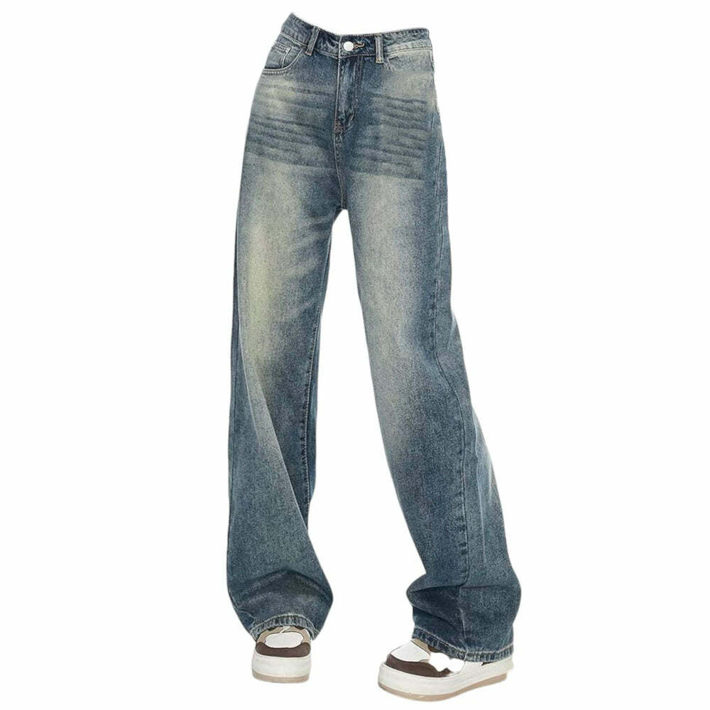 Fairy Grunge Jeans: Embrace Y2K Fashion with 2000s Style Vibes