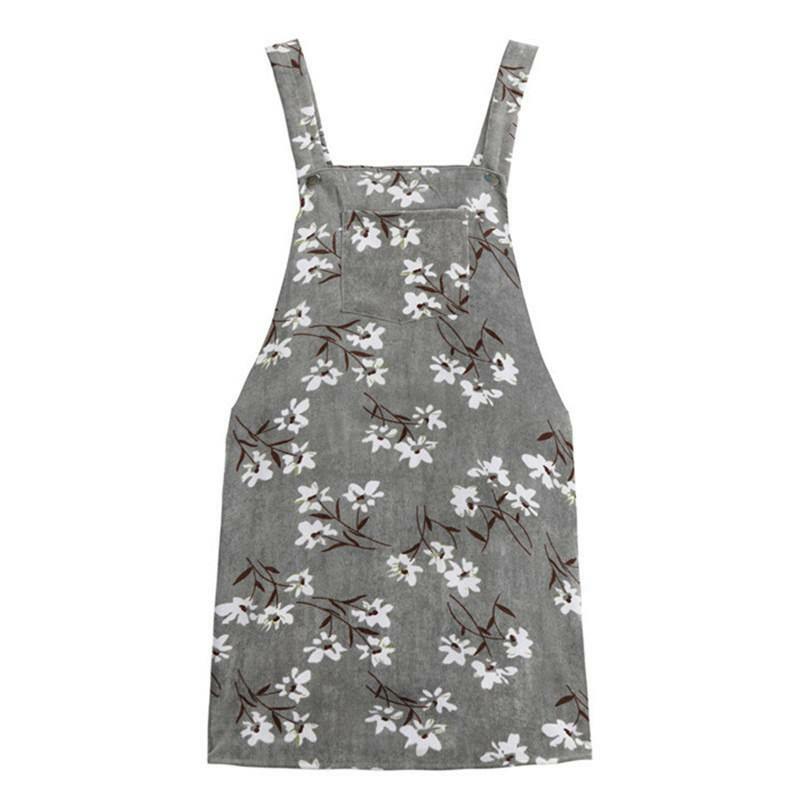 Floral Dungaree Dress - Embrace Y2K Fashion with 2000s Style Vibes