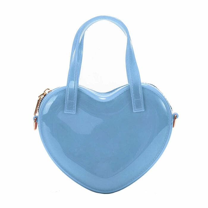 Heart Shaped Mini Bag - Y2K Fashion Essential for Trendy Outfits