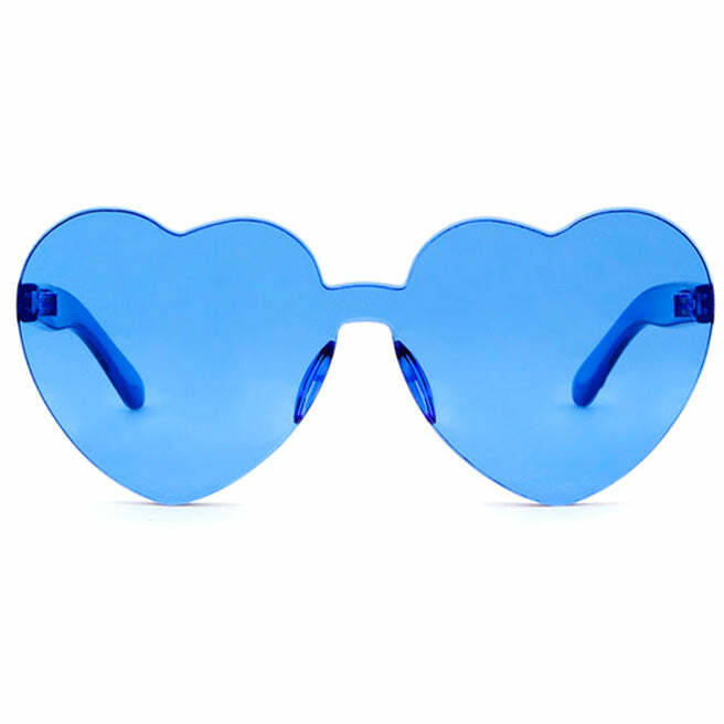 Heart Speqz Sunglasses - Y2K Fashion Statement for Trendy Looks