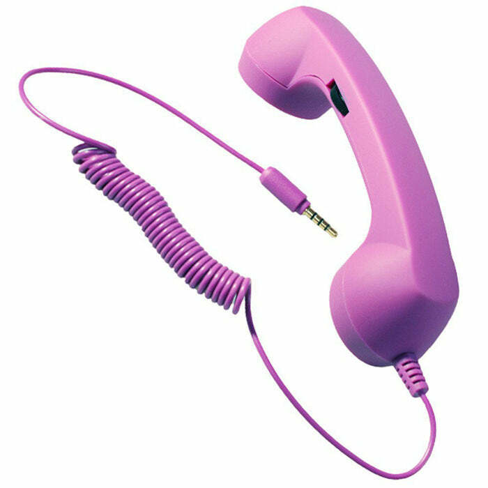 Hello Operator? Retro Phone Handset - Y2K Aesthetic Vintage Style