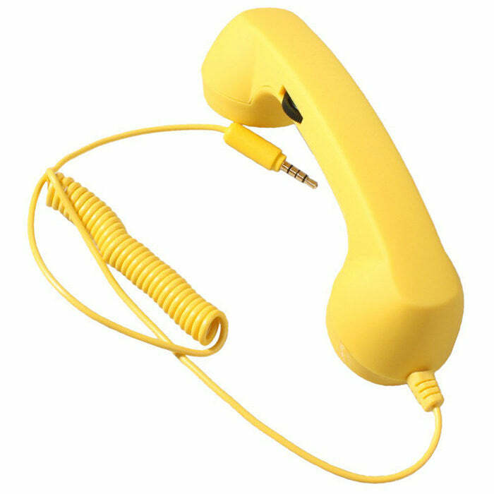 Hello Operator? Retro Phone Handset - Y2K Aesthetic Vintage Style