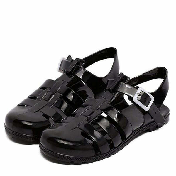 Jellypop Sandals: Trendy Y2K Fashion Footwear for Stylish Outfits