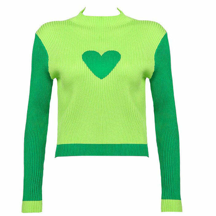 Love Me Tender Y2K Knit Top - Trendy 2000s Style for Effortless Chic