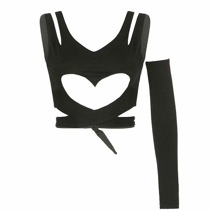 Love So Dangerous Y2K Top: Trendy 2000s Style for Bold Fashionistas