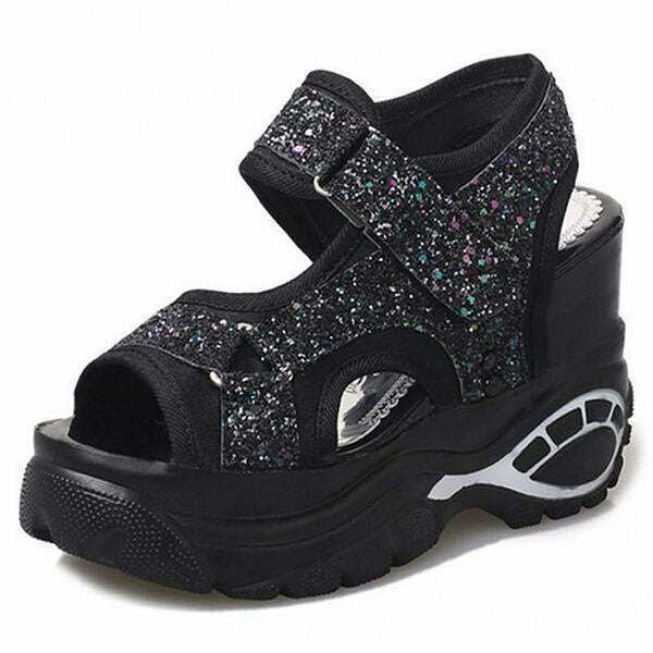 Made To Sparkle Platforms - Y2K Fashion Statement Shoes for Every Occasion