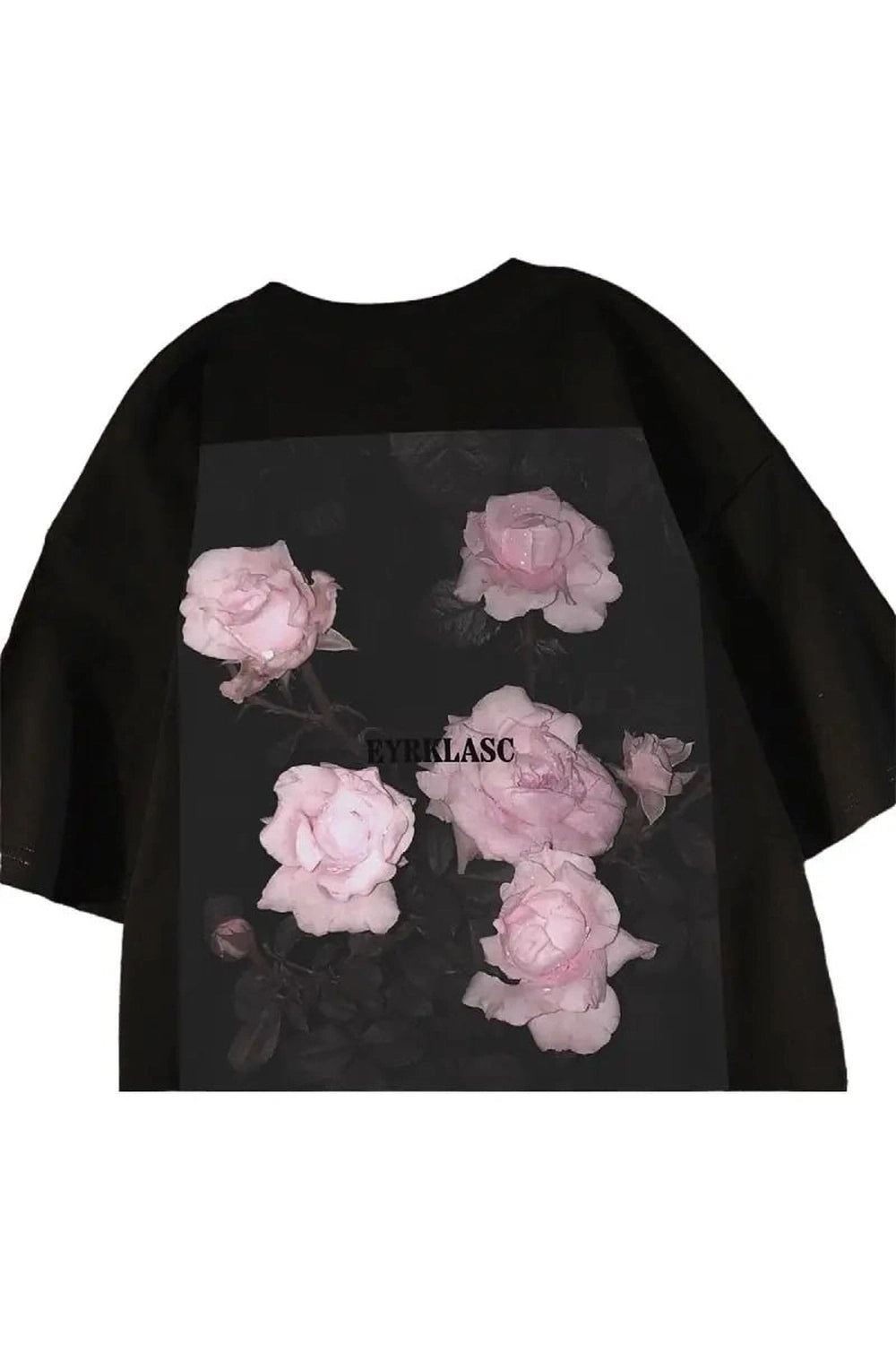 Midnight Bloom Y2K Graphic T-Shirt - Trendy 2000s Style Tee