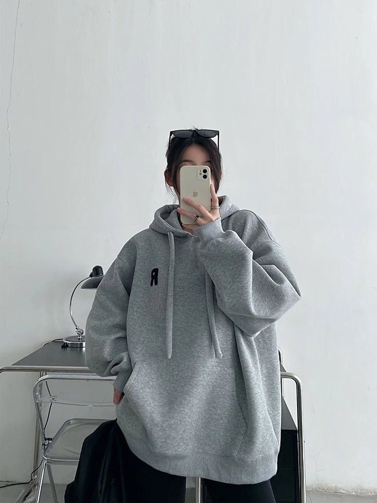 Minimalist Pastel Hoodie - Y2K Fashion Essential for Trendy Outfits