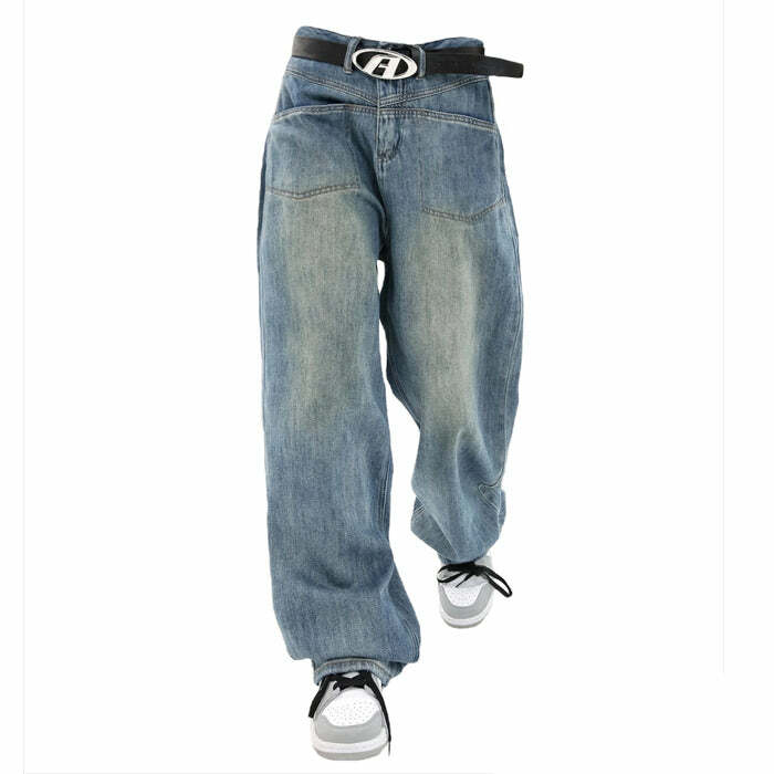 Nonconformist Wide Jeans: Embrace Y2K Fashion & 2000s Style Trends