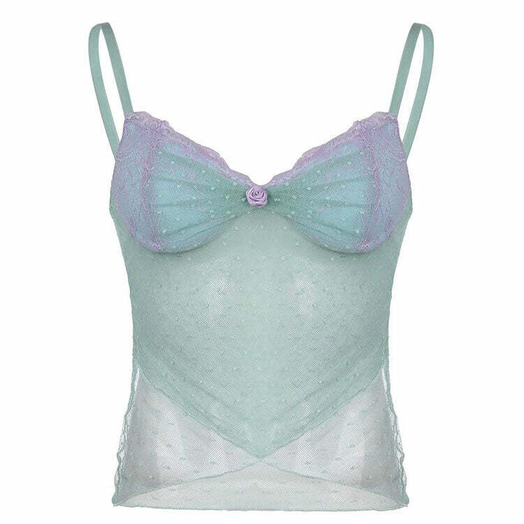 Princess Mood Baby Blue Y2K Tank Top - Trendy 2000s Style Essential