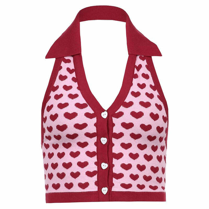 Professional Heartbreaker Y2K Collared Top - Trendy 2000s Style