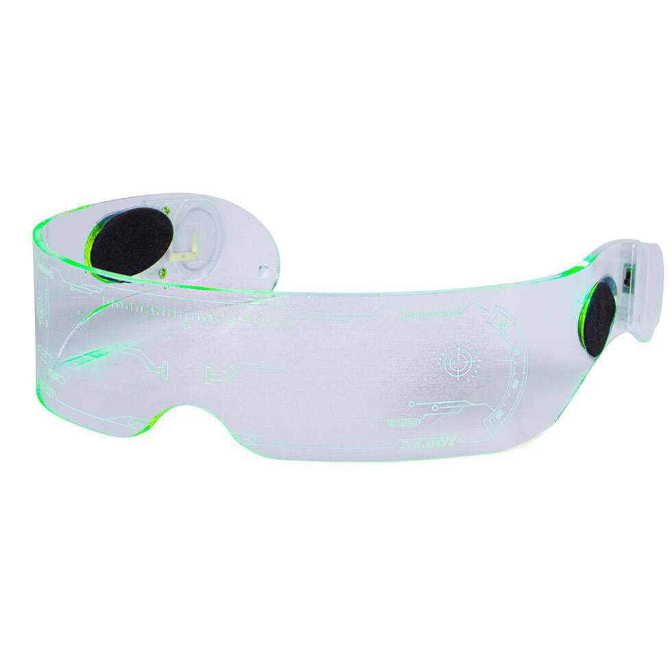 Robo Babe LED Sunglasses - Y2K Fashion Statement for Trendy Looks