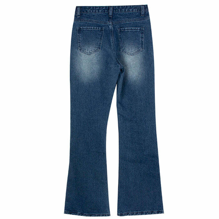 Rock The Scene Y2K Star Jeans - Iconic 2000s Fashion Statement