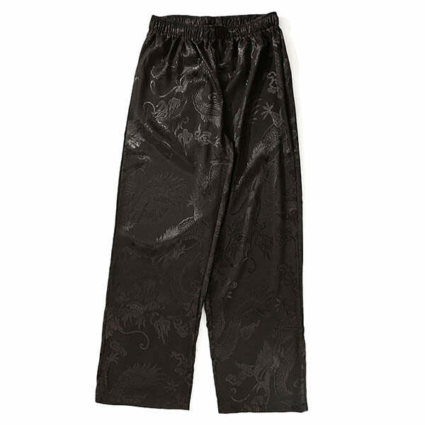 Silk Road Y2K Wide Pants: Embrace 2000s Fashion with Trendy Style