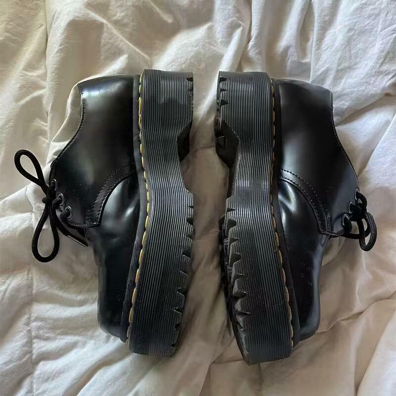 Skippin' School Y2K Platform Boots - Trendy 2000s Style Footwear