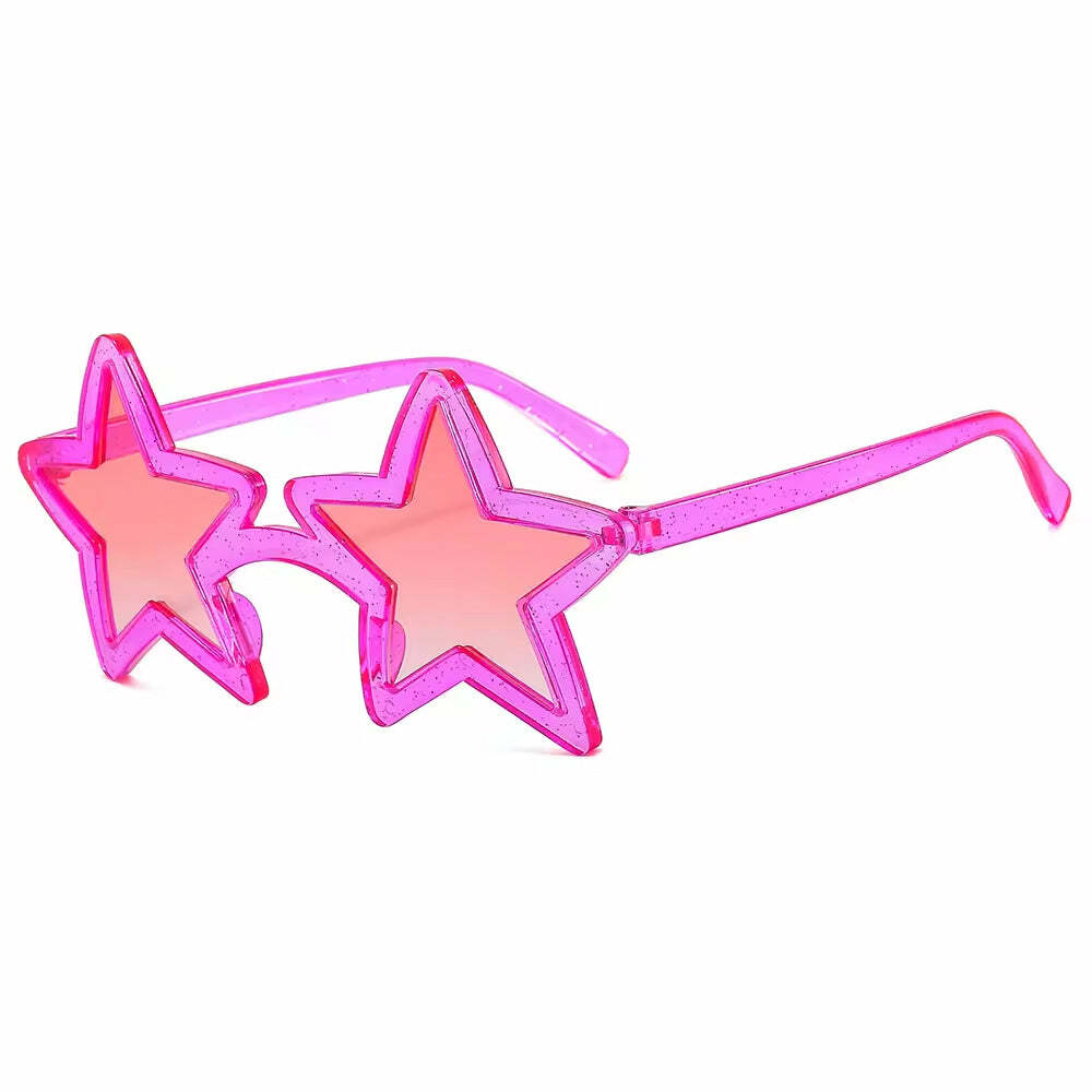 Star Child Y2K Aesthetic Sunglasses - Retro 2000s Fashion Accessory