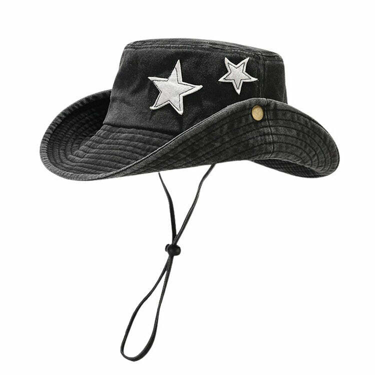 Superstar Behavior Y2K Fisherman Hat - Trendy 2000s Style Accessory