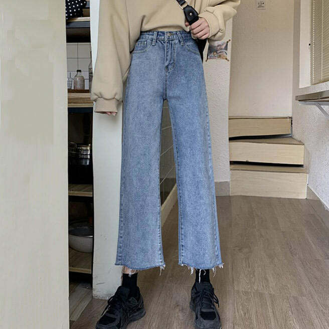 Too Annoyed High Waist Jeans - Trendy Y2K Fashion for Effortless Style