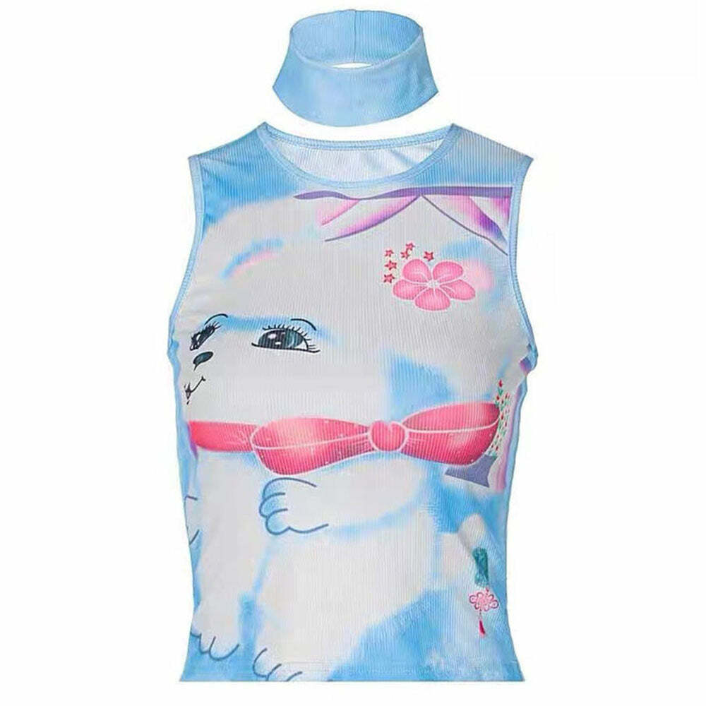 Trendy Y2K Aesthetic Tank Top for Stylish Outfits and 2000s Vibes