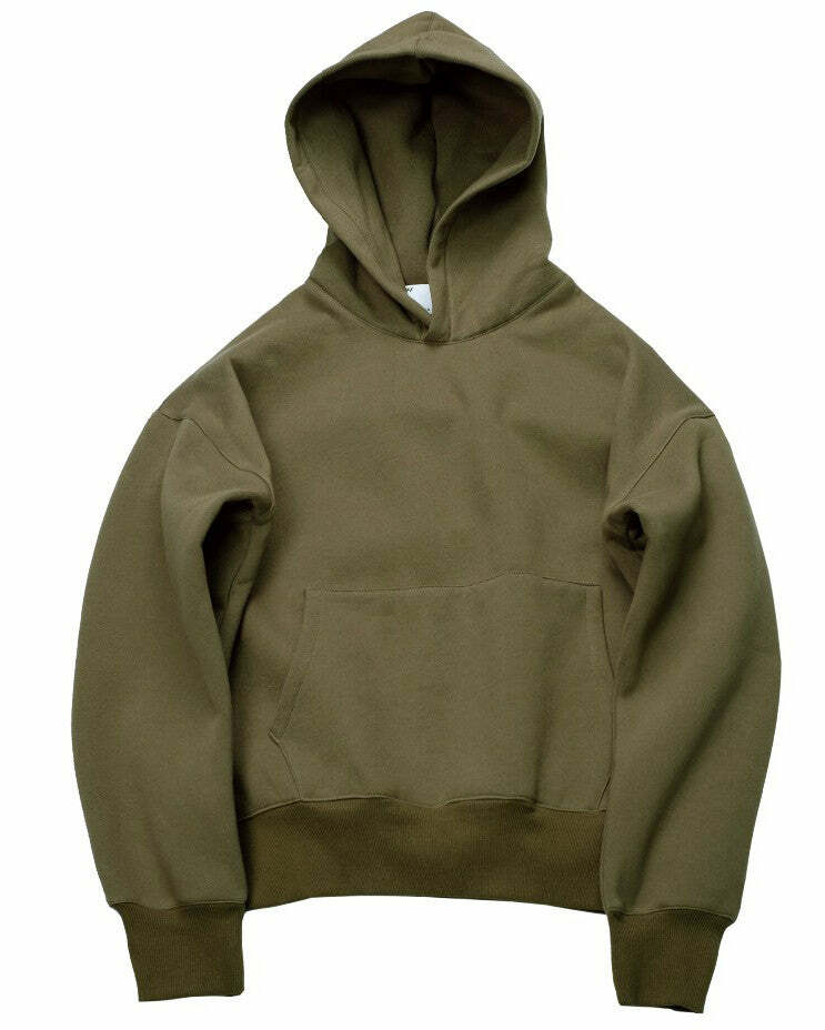 Trendy Y2K Fashion Nude Hoodie - 2000s Style Essential for Your Wardrobe