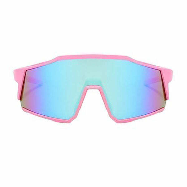 Trendy Y2K Oversized Cycling Sunglasses for Ultimate 2000s Style