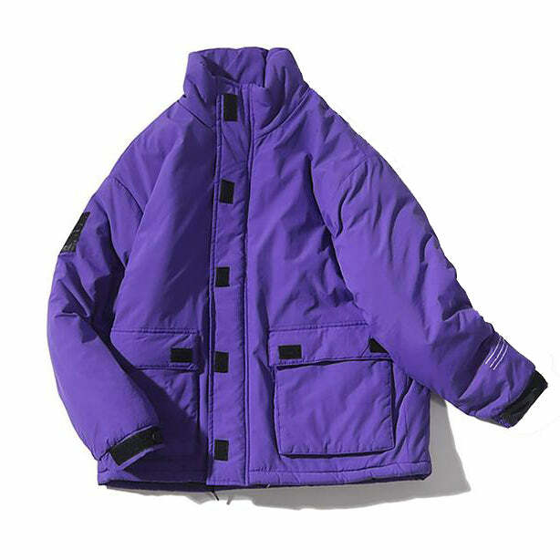 Trendy Y2K Puffer Jacket: Embrace 2000s Fashion with Style & Comfort