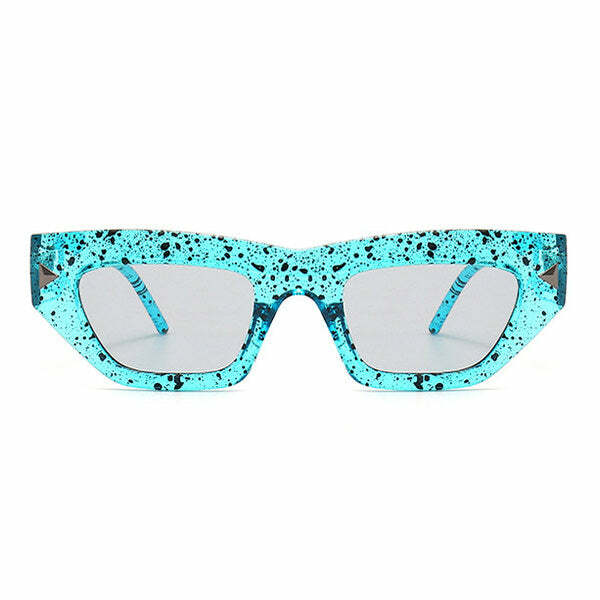 Trendy Y2K Square Sunglasses - Iconic 2000s Fashion Accessory