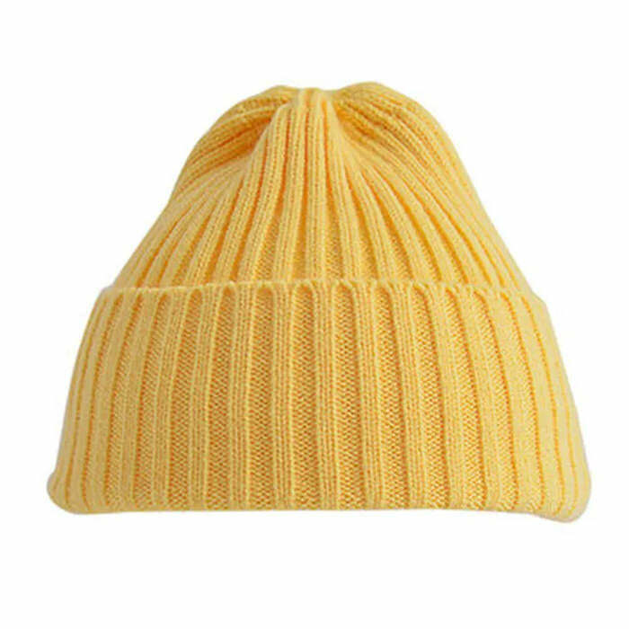 Warm Vibes Y2K Beanie Hat - Trendy 2000s Fashion Accessory