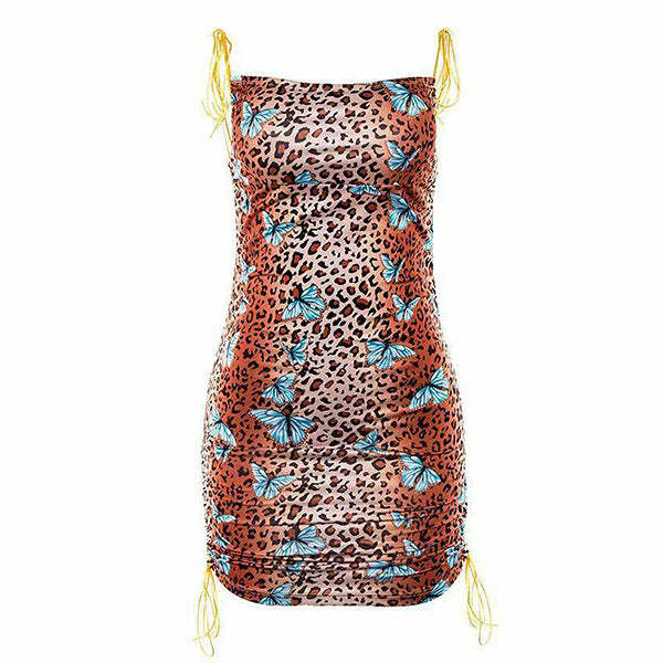 Wild Thing Y2K Dress - Embrace 2000s Fashion with Trendy Aesthetic