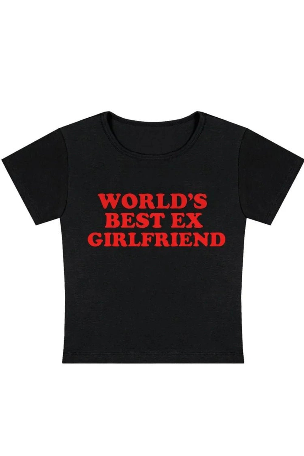 World's Best Ex Girlfriend Y2K Fashion Slogan Top - Trendy 2000s Style