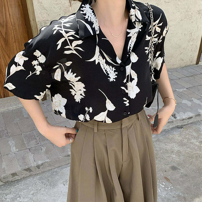 Y2K Aesthetic Plant Mom Shirt - Trendy 2000s Style for Fashion Lovers