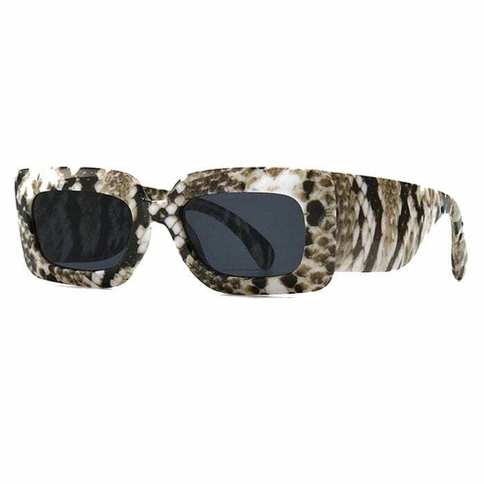 Y2K Fashion Animal Behavior Sunglasses - Trendy 2000s Style Accessory