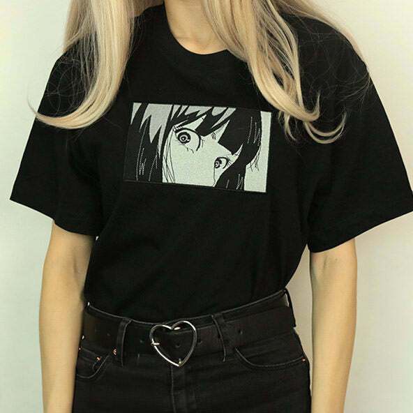 Y2K Fashion Anime T-Shirt - Trendy 2000s Style in Sizes S to 2XL