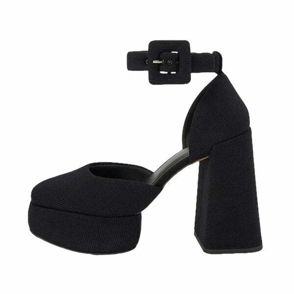 Y2K Fashion Barbiecore Platform Heels - Trendy 2000s Style Footwear