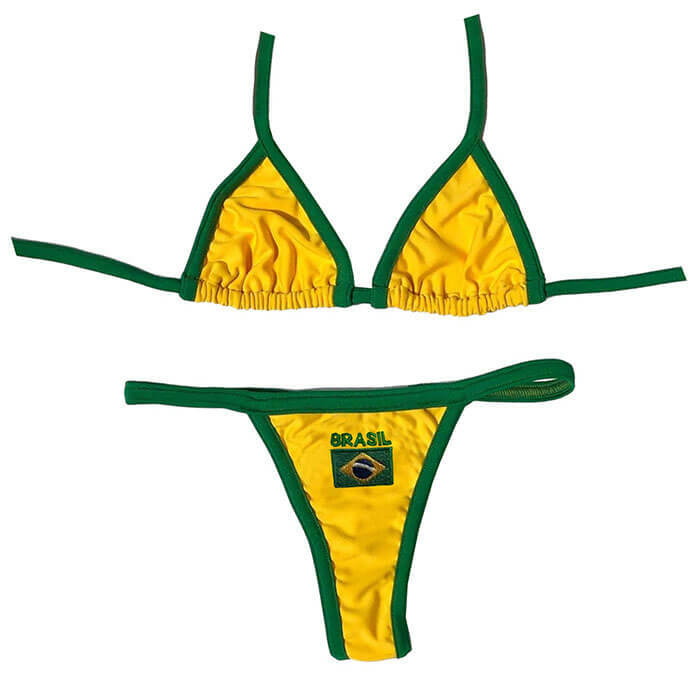 Y2K Fashion Brasil Bikini Set - Trendy 2000s Style Swimwear for Women