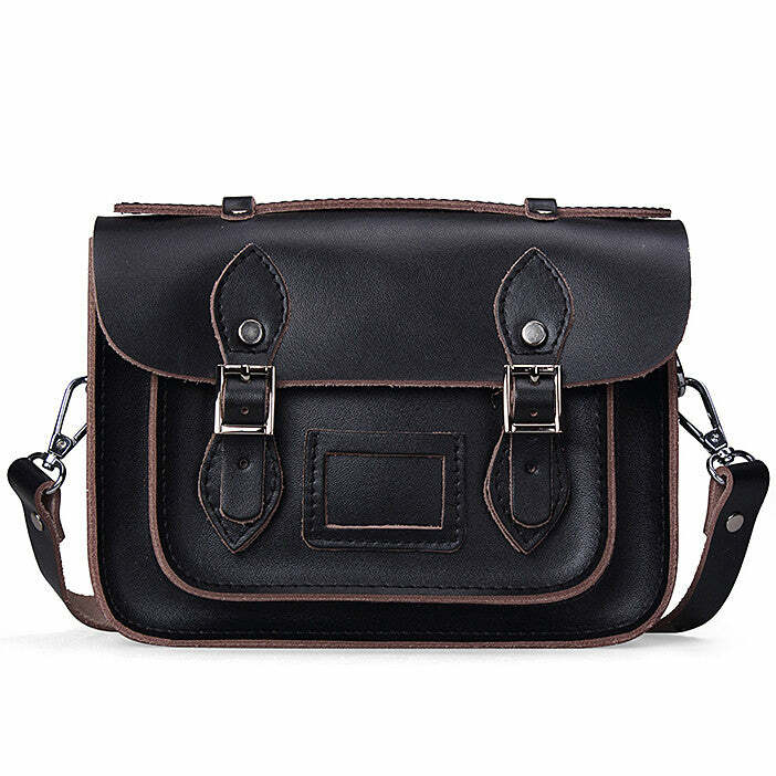 Y2K Fashion British Messenger Bag: Trendy 2000s Style for Every Outfit