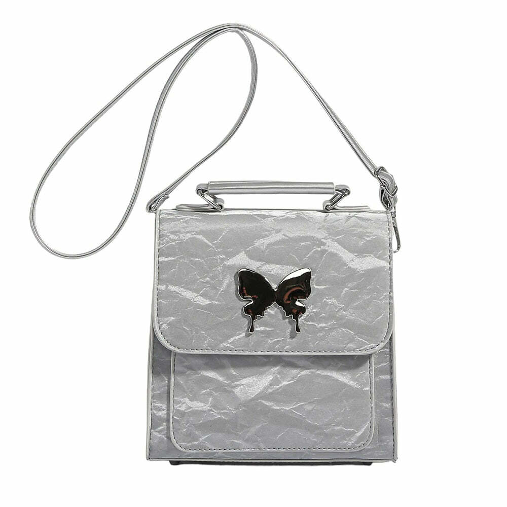 Y2K Fashion Butterfly Aesthetic Mini Backpack - Trendy 2000s Style Bag