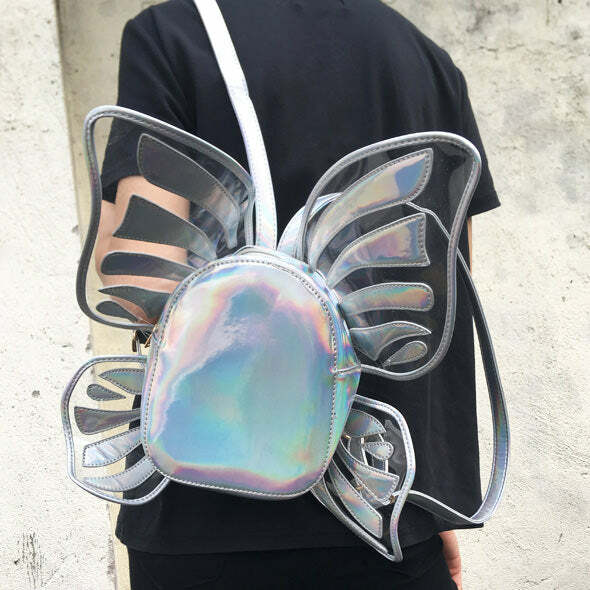 Y2K Fashion Butterfly Backpack: Trendy 2000s Style for Every Outfit