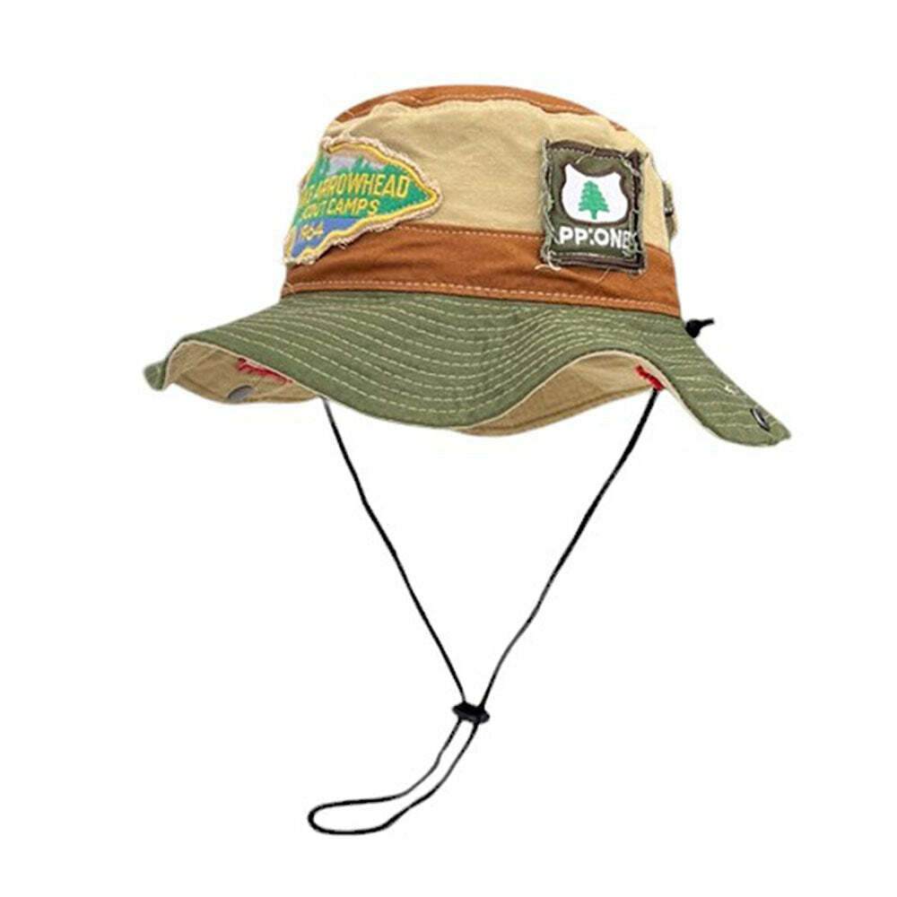 Y2K Fashion Camp Explorer Cap: Trendy 2000s Style for Every Adventure