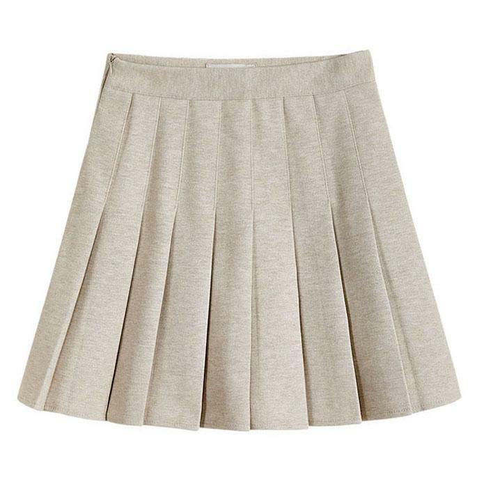 Y2K Fashion Charm School Pleated Skirt - 2000s Style Aesthetic Outfit