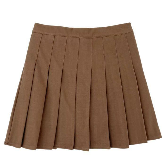 Y2K Fashion Charm School Pleated Skirt - 2000s Style Aesthetic Outfit