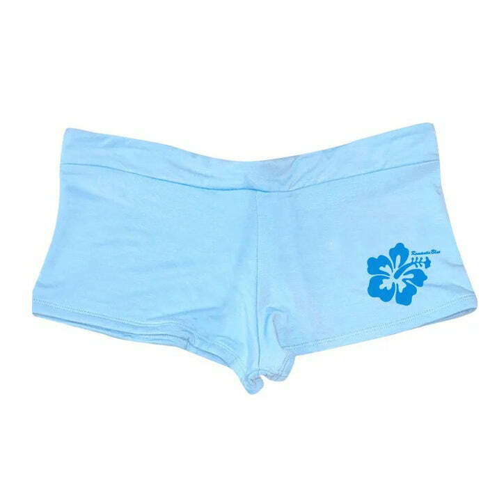 Y2K Fashion Coconut Girl Aesthetic Micro Shorts for Trendy Outfits