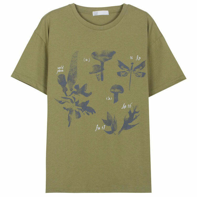 Y2K Fashion Fairy Garden Aesthetic T-Shirt - Trendy 2000s Style Top